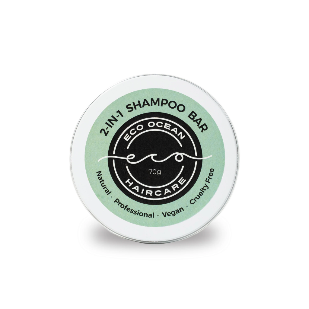 Eco Ocean Haircare Shampoo & Conditioner 2-in-1 in a Tin 70 g