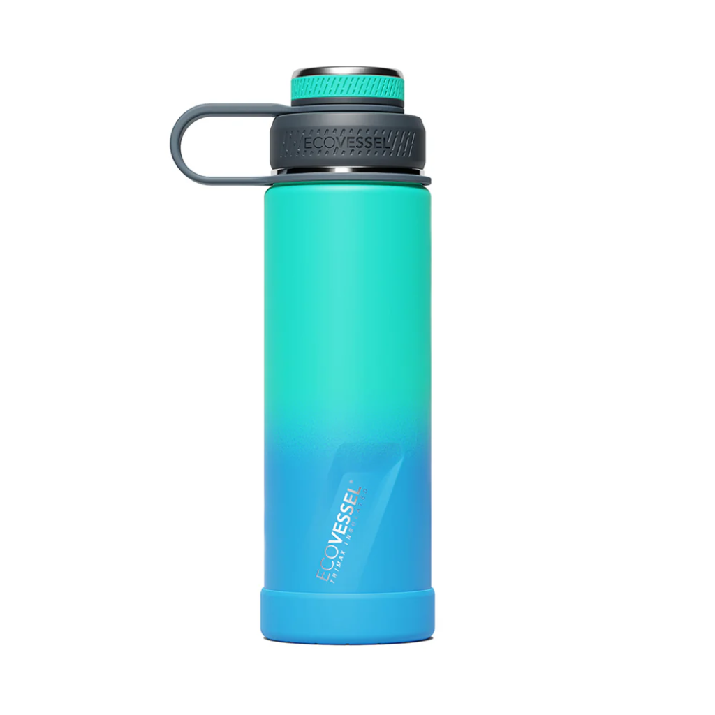 Ecovessel Boulder TriMax Insulated Water Bottle with Strainer 600 ml