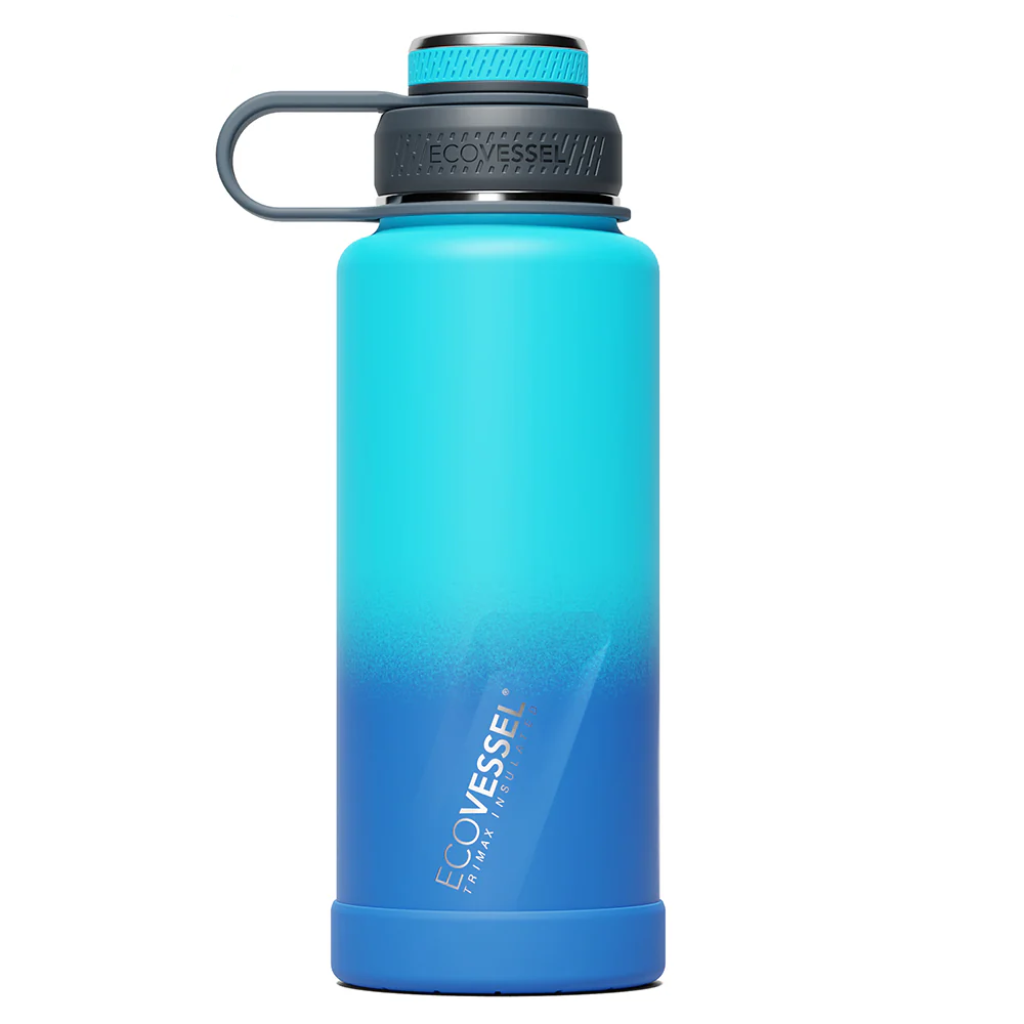 Ecovessel Boulder TriMax Insulated Water Bottle with Strainer 946 ml