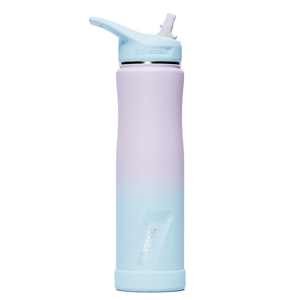 Ecovessel Summit TriMax Insulated Water Bottle with Straw 700 ml