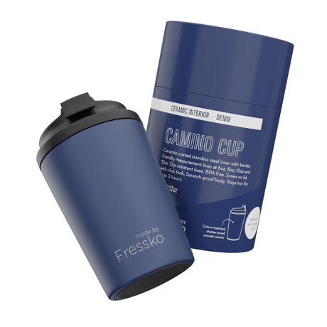 Fressko Reusable Insulated Ceramic Camino Cup 340 ml (12 oz)