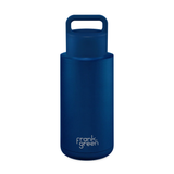 Frank Green Ceramic Reusable Bottle (Grip Finish) with Grip Lid 1 L (34 oz)