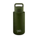 Frank Green Ceramic Reusable Bottle (Grip Finish) with Grip Lid 1 L (34 oz)