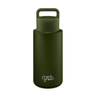Frank Green Ceramic Reusable Bottle (Grip Finish) with Grip Lid 1 L (34 oz)