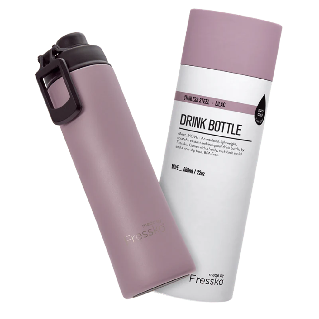 Fressko Insulated Stainless Steel Move Drink Bottle with Sip Lid 660 ml