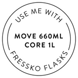 Fressko Sip Lid for  Move 660 ml and Core 1L Infuser Flasks