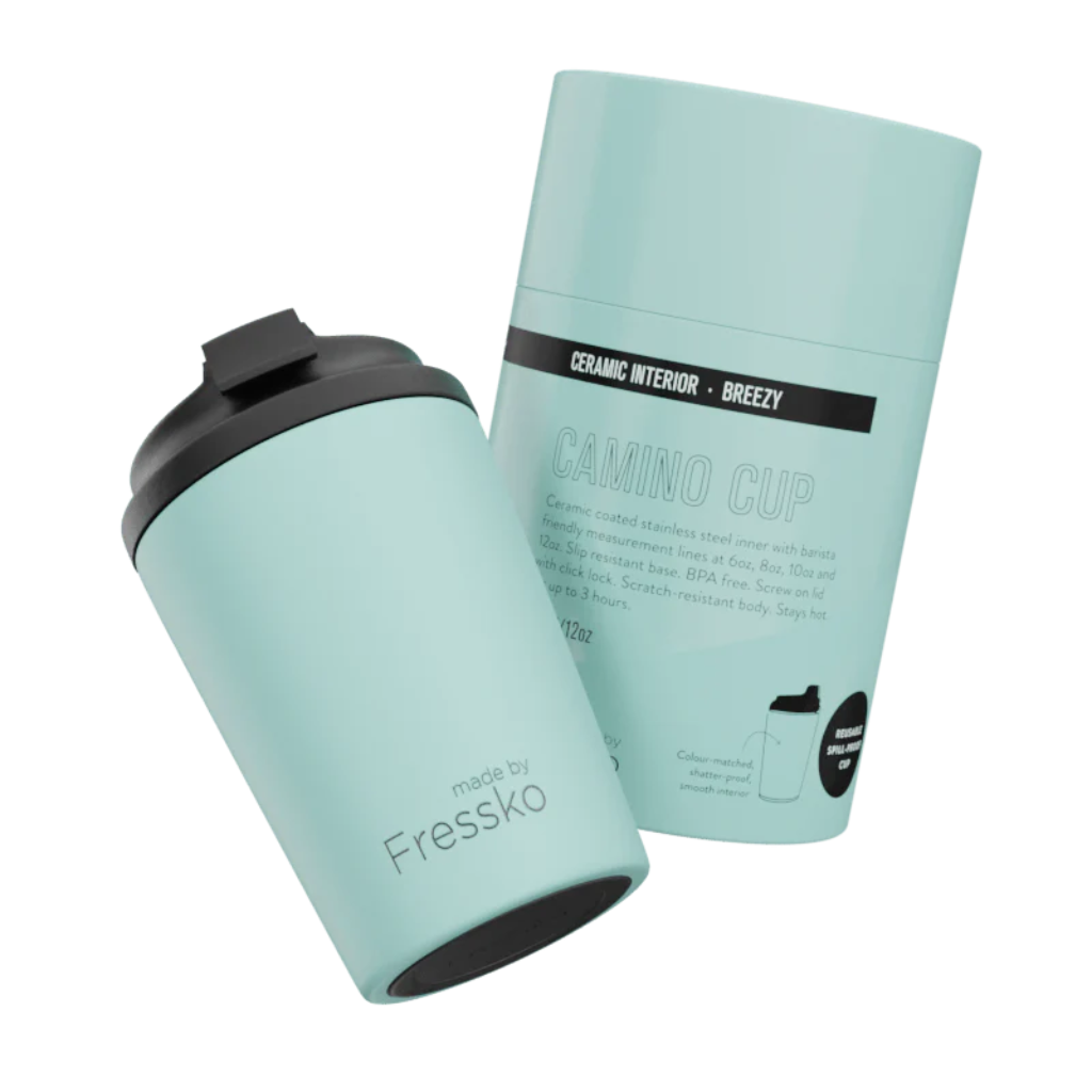 Fressko Reusable Insulated Ceramic Camino Cup 340 ml (12 oz)