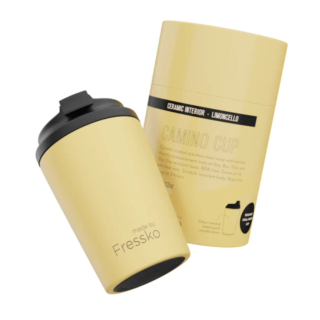 Fressko Reusable Insulated Ceramic Camino Cup 340 ml (12 oz)