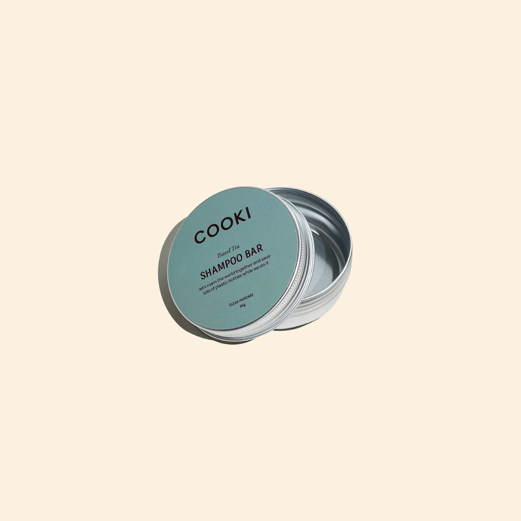 Hair Cooki Travel Tin for Shampoo 65 g