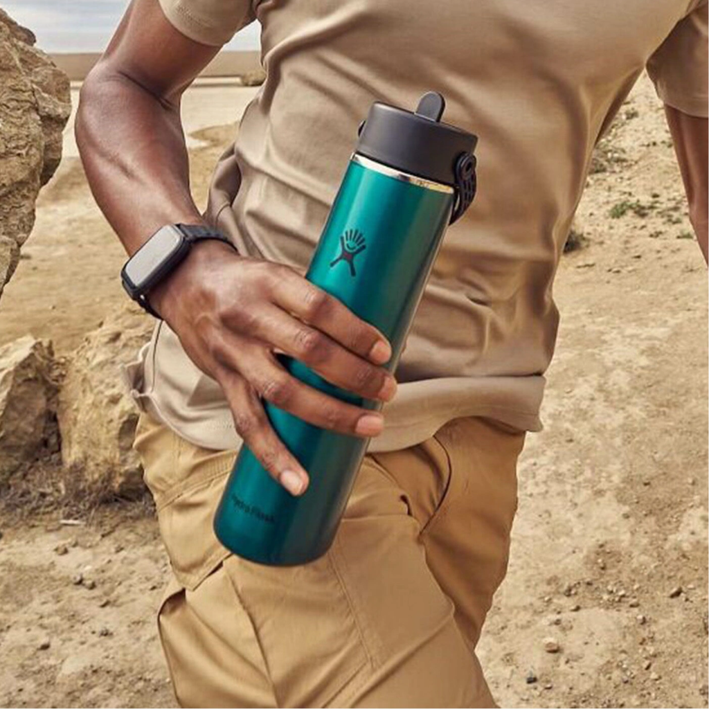 Hydro Flask Lightweight Wide Mouth With Flex Straw 709 ml (24 oz)