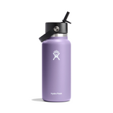 Hydro Flask Stainless Steel Insulated Water Bottle Wide Mouth with Flex Straw 946 ml (32 oz)