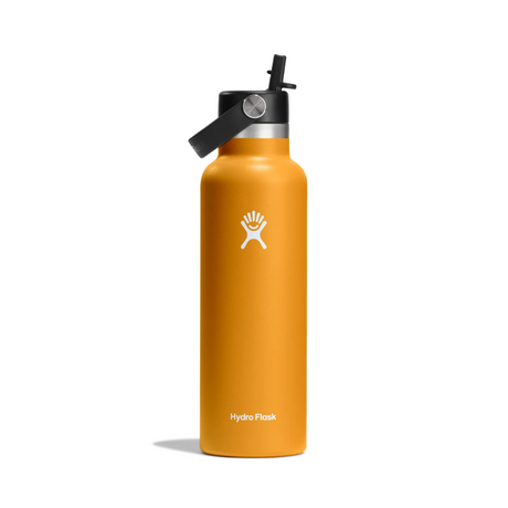 Hydro Flask Stainless Steel Insulated Water Bottle with Flex Straw 621 ml (21 oz)