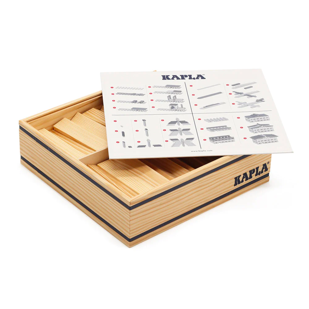 KAPLA Natural Building Planks (100 per Box)