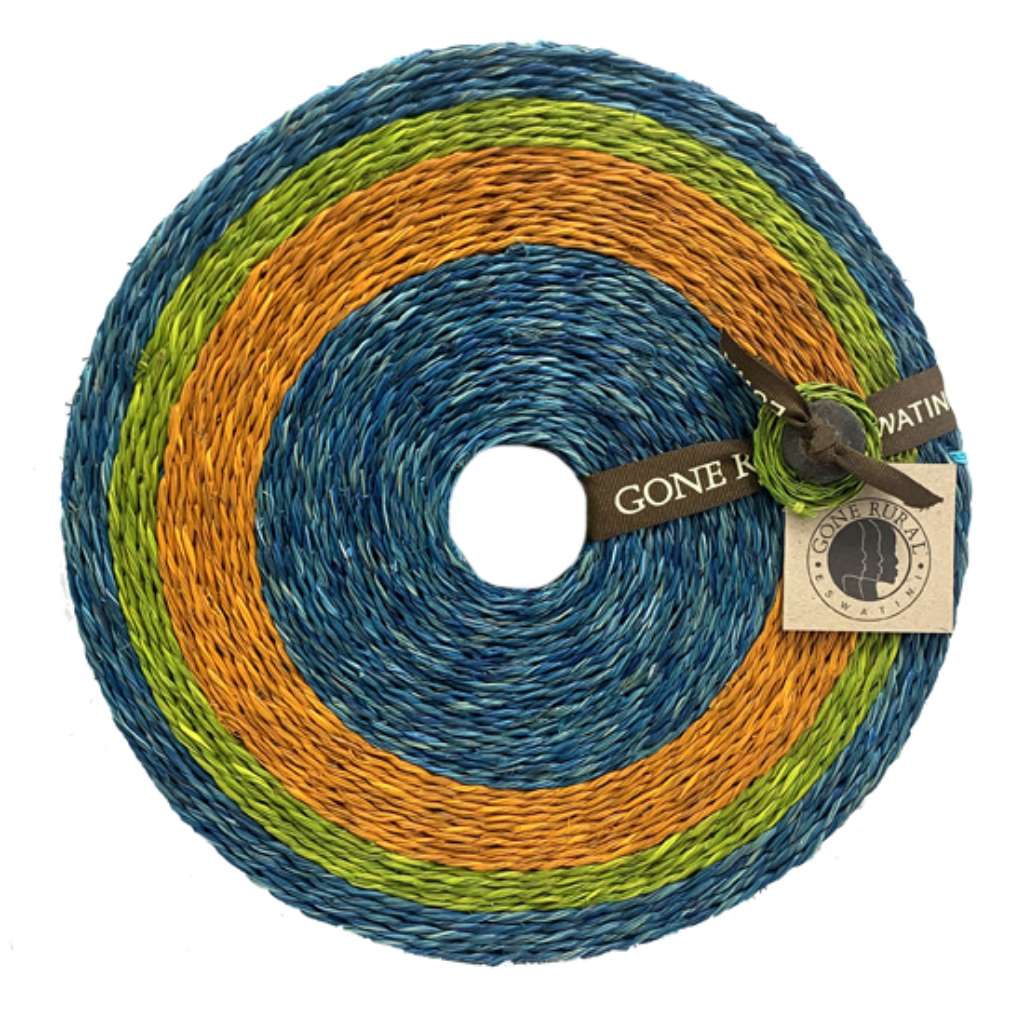 Kalahari Round Woven Placemats  (Set of 4)