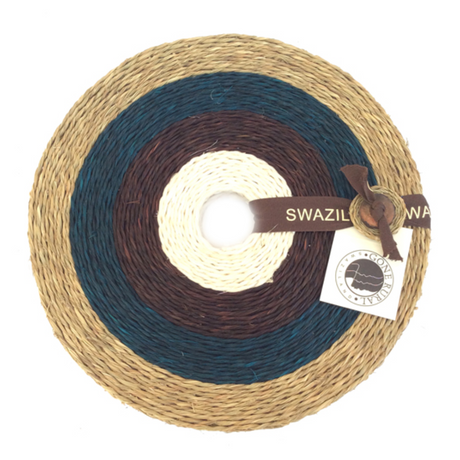 Kalahari Round Woven Placemats  (Set of 4)