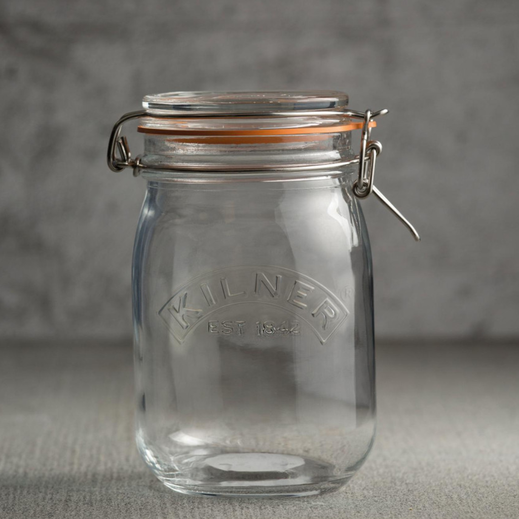 Kilner Round Clip Top Jar 1 L