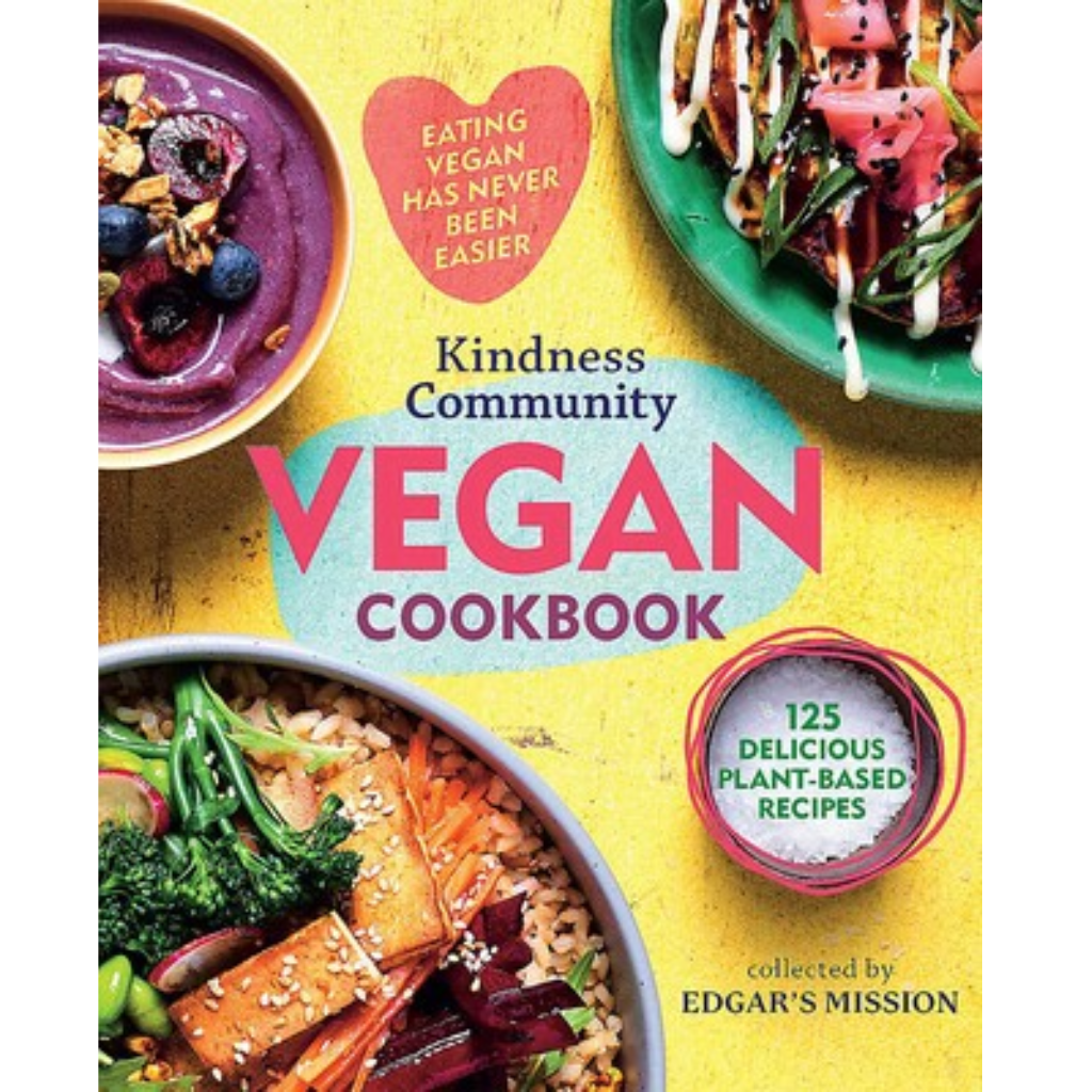"Kindness Community Vegan Cookbook" Book by Edgar's Mission