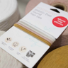 Kooshoo Plastic Free Mondo Round Hair Tie (4 Pack)