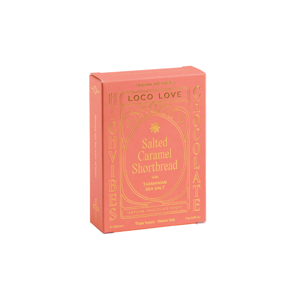 Loco Love Vegan Chocolate Bar 70 g (2 Pack)