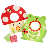 Petit Collage Toadstool Toss Wooden Cornhole Game
