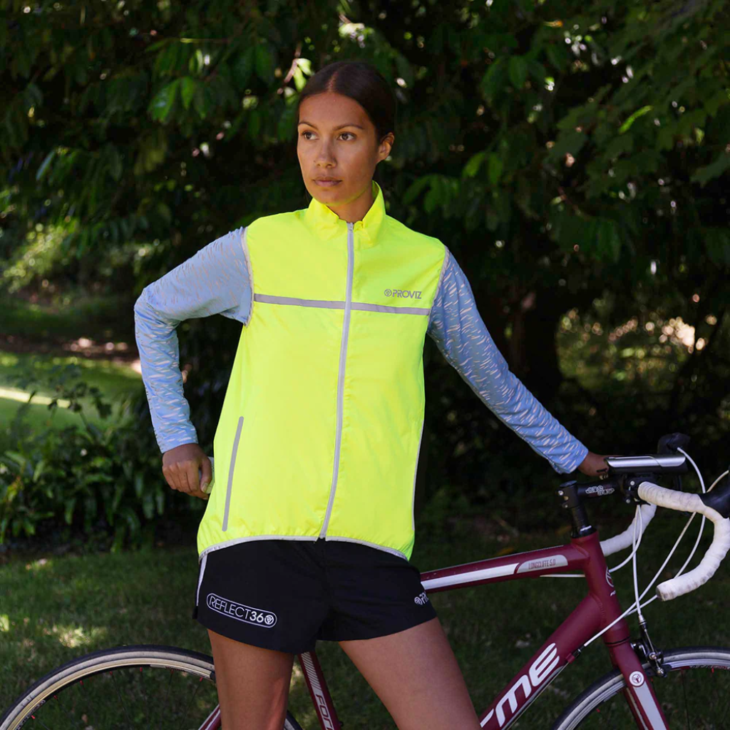 Proviz Classic Gilet Yellow Womens