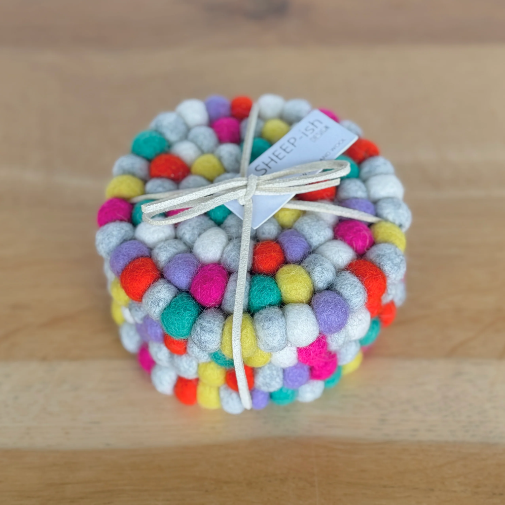 SHEEP-ish Design Coasters (4 Pack)