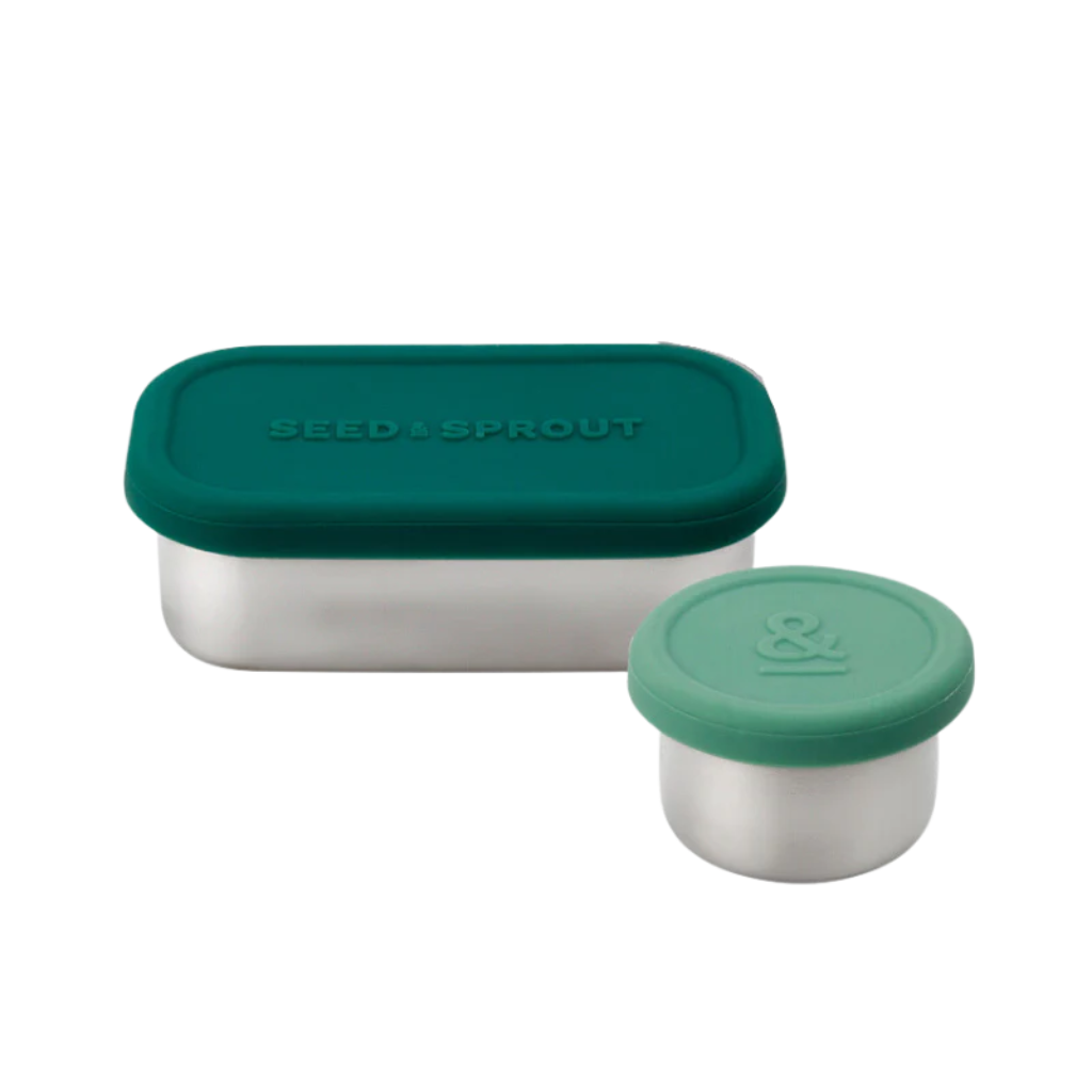 Seed & Sprout Stainless Pot Set (2 Pack)