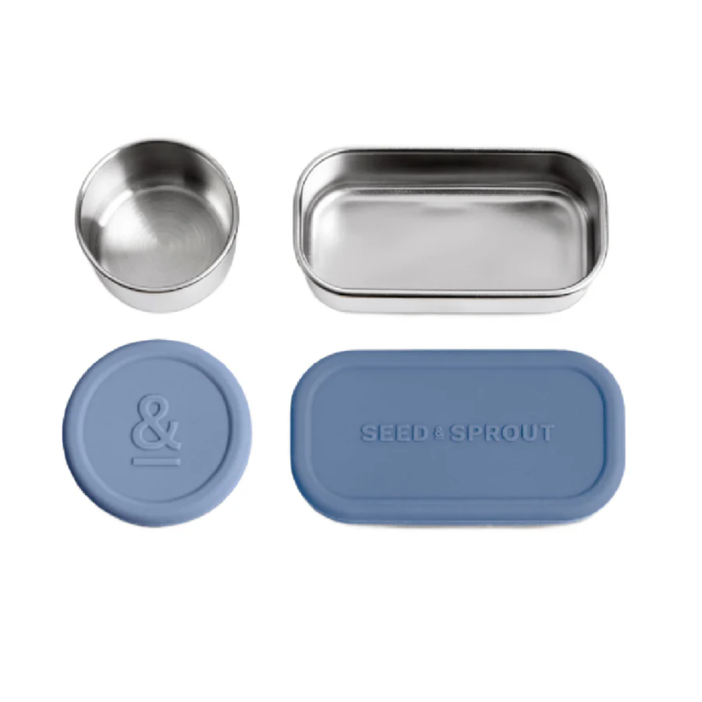 Seed & Sprout Stainless Pot Set (2 Pack)