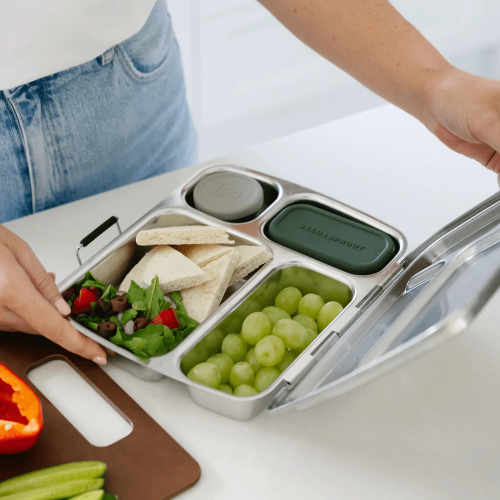 Seed & Sprout Stainless Pot Set (2 Pack)