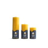 Seven Sisters Candle Co Pure Beeswax Candle Pillar (5 cm Diameter)