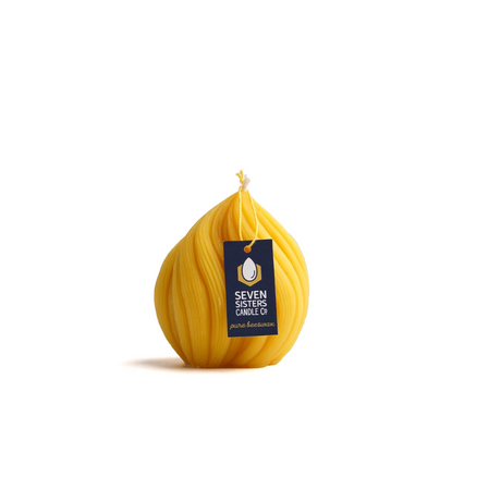 Seven Sisters Candle Co Pure Beeswax Lumina Twist Candle