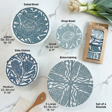 Spaza Store Dish Cover Set (4 Pack)