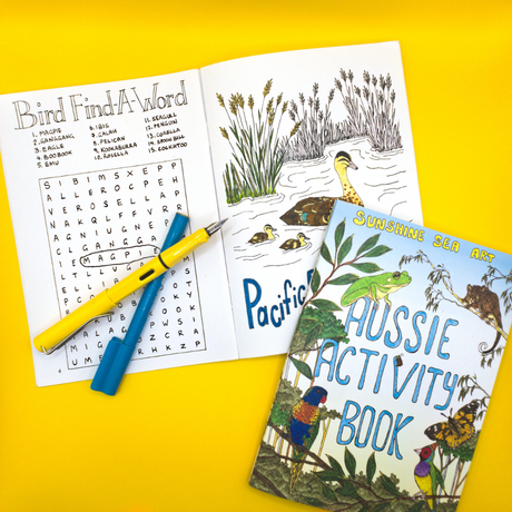 Sunshine Sea Art Activity Book