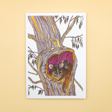 Sunshine Sea Art Greeting Card Animal