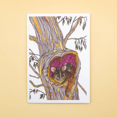 Sunshine Sea Art Greeting Card Animal