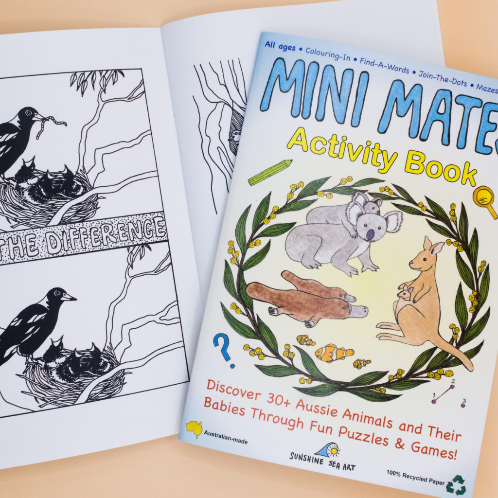 Sunshine Sea Art Activity Book