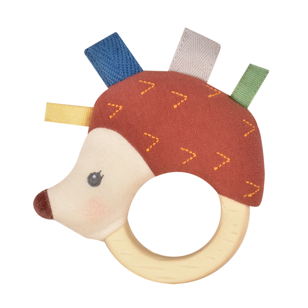 TIKIRI Fabric Rattle with Rubber Teether