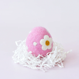 Tara Treasures Felt Floral and Dots Egg