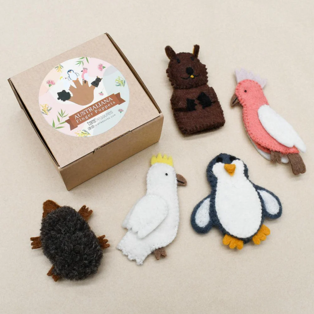 Tara Treasures Finger Puppet Australian Animal B