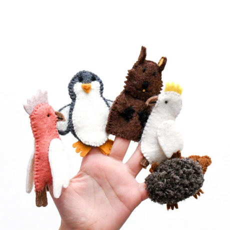 Tara Treasures Finger Puppet Australian Animal B