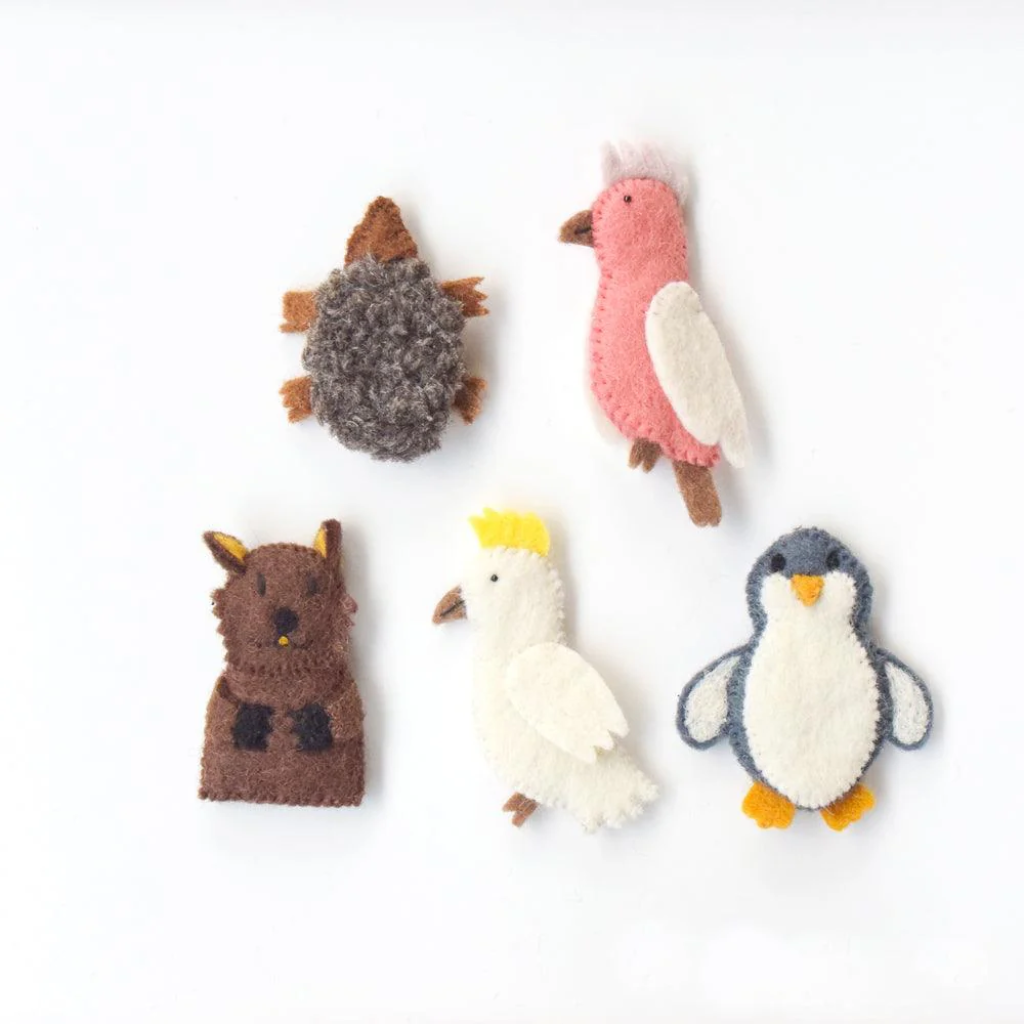 Tara Treasures Finger Puppet Australian Animal B