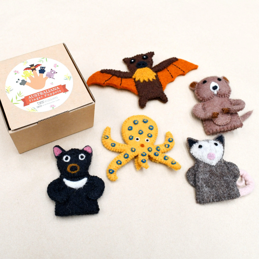 Tara Treasures Finger Puppet Australian Animal E