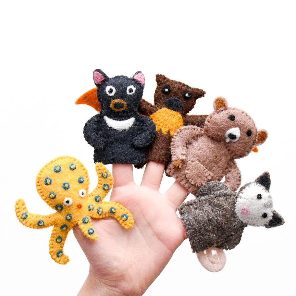 Tara Treasures Finger Puppet Australian Animal E