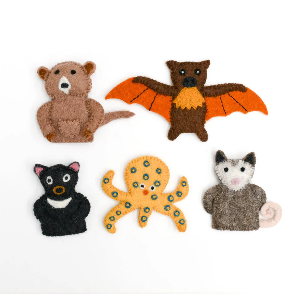 Tara Treasures Finger Puppet Australian Animal E