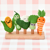 Tara Treasures Finger Puppet Felt Vegetable