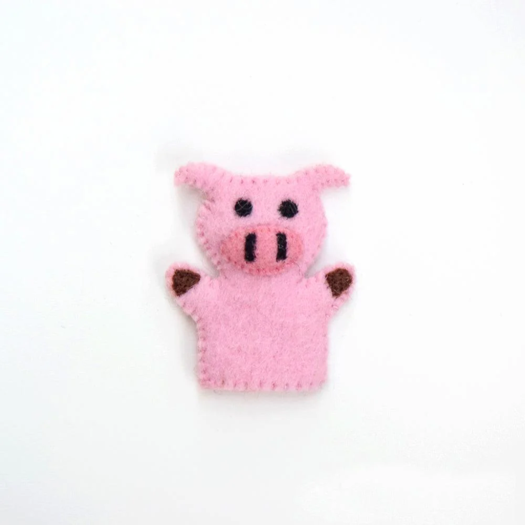 Tara Treasures Finger Puppet Old MacDonald Farm Animals A