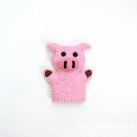 Tara Treasures Finger Puppet Old MacDonald Farm Animals A
