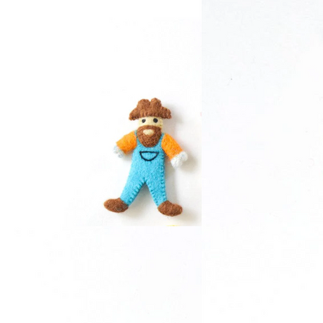 Tara Treasures Finger Puppet Old MacDonald Farm Animals A