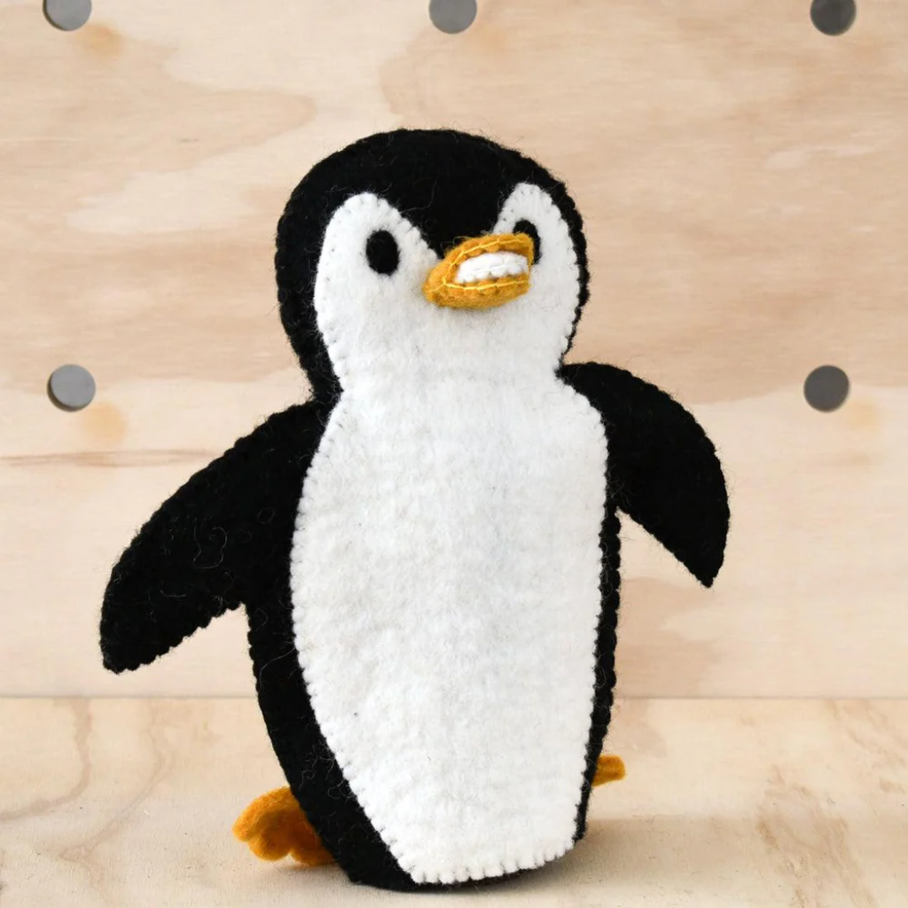Tara Treasures Hand Puppet Penguin
