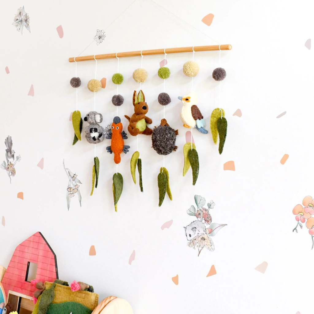 Tara Treasures Mobile Nursery Australian Animals